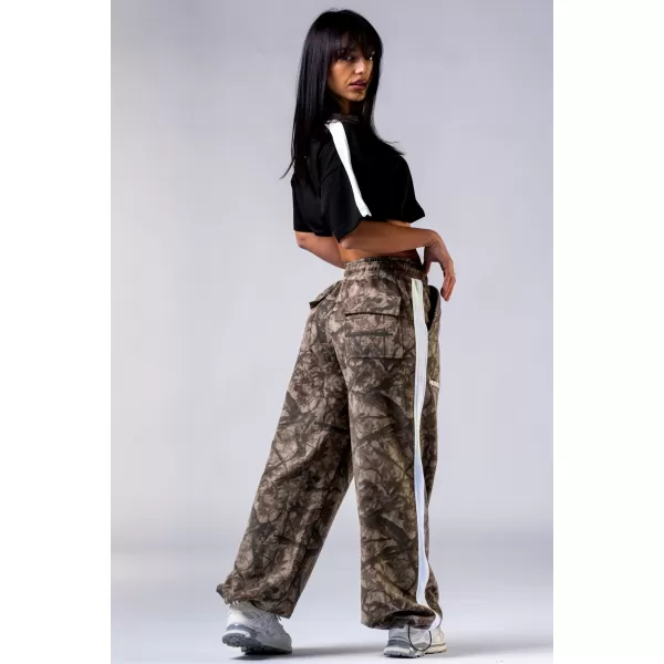  Pantaloni de trening supradimensionati POWER 896 LIGHT BROWN CAMO Nebbia 