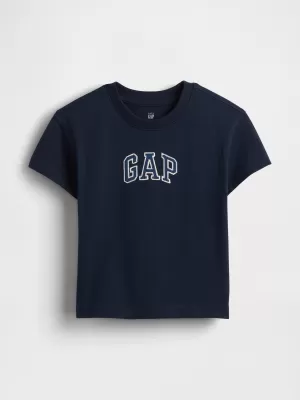 Tricou pentru copii GAP ORIGINAL LOGO TEE 779644-00 TAPISERIE BLEUMARIN
