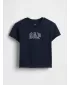 Tricou pentru copii GAP ORIGINAL LOGO TEE 779644-00 TAPISERIE BLEUMARIN
