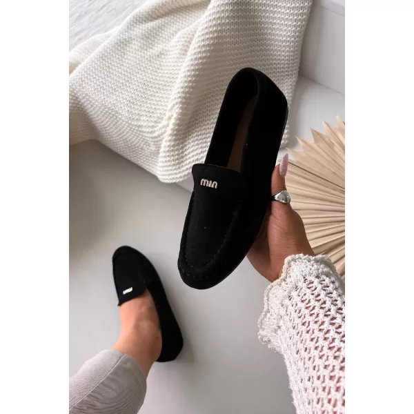  Mocasini de dama BOTO SARIVELLE 41210 NEGRU 