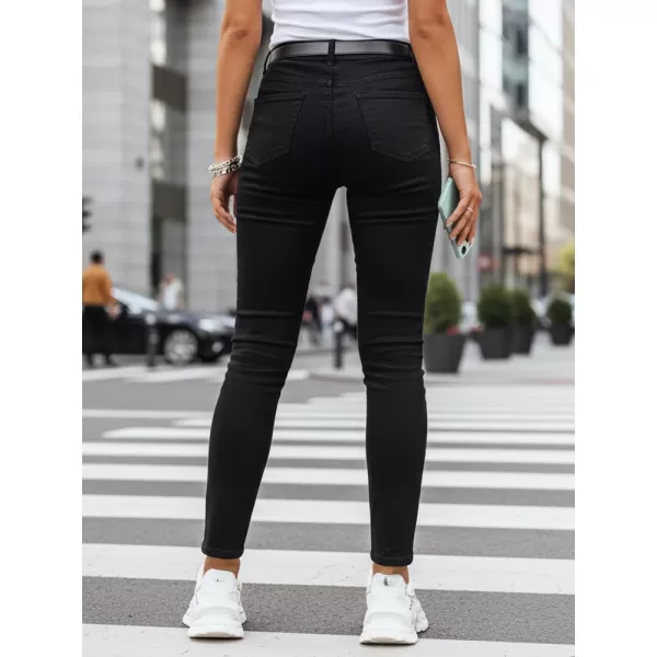  Pantaloni de dama DSTREET UY1932 NEGRU 