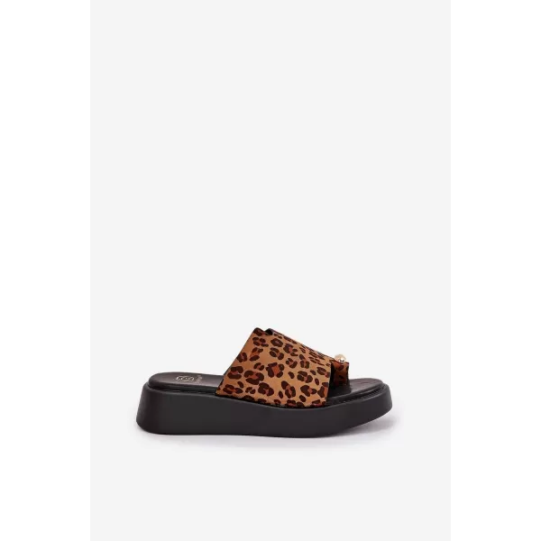  Sandale de dama BOTO SAQESSE 36267 LEOPARD 