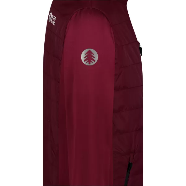  Jachetă sport pentru bărbați NORDBLANC MEANDER NBWJM8360 BURGUNDIA 