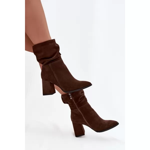  Cizme de dama ZAZOO 4216 MARO 