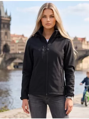 Jachetă softshell pentru femei ALTISPORT NoPrint NP/ALW945 GRI ABANOS