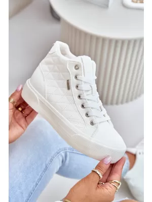 Adidasi de dama BIG STAR OO274A479 WHITE Pantofi Big Star