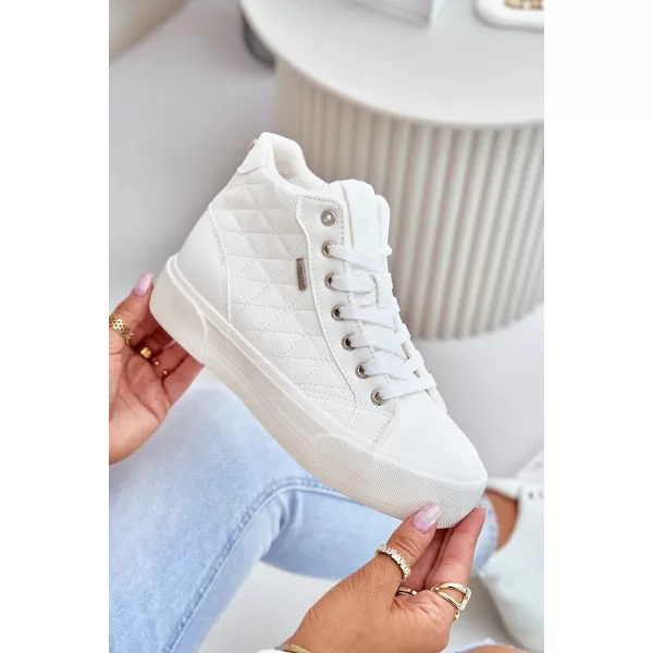  Adidasi de dama BIG STAR OO274A479 WHITE Pantofi Big Star 