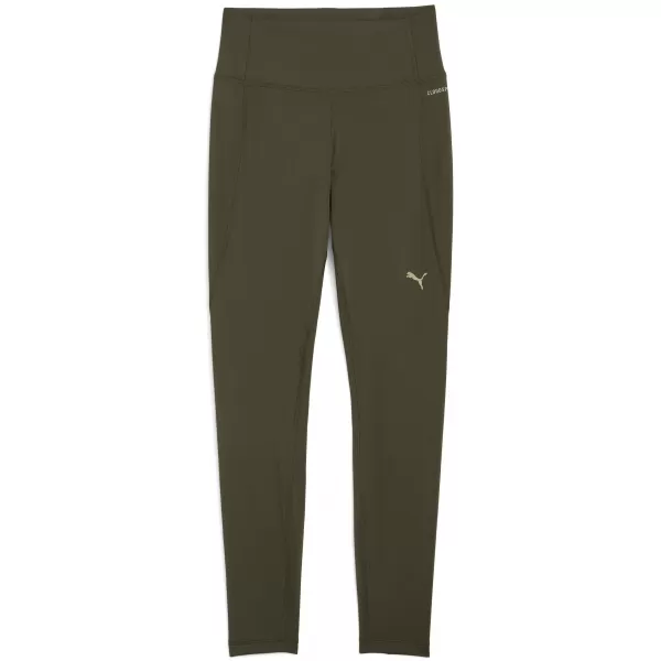  Jambiere de damă PUMA W CLOUDSPUN TIGHT - HW FL 527452-70 MĂSLINE ÎNCHISE 