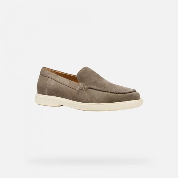  Mocasini pentru bărbați GEOX SPHERICA EC17 G014394 GRI 