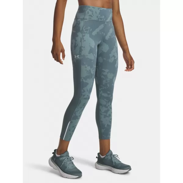  Jambiere de damă UNDER ARMOUR UA LAUNCH ANKLE PRINT TIGHTS 1369772-587 ALBASTRU 