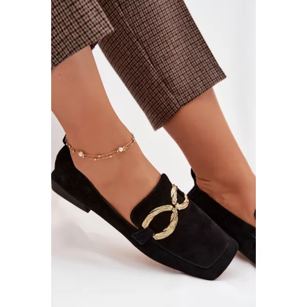  Mocasini de dama D&A CR61-3115 NEGRU 