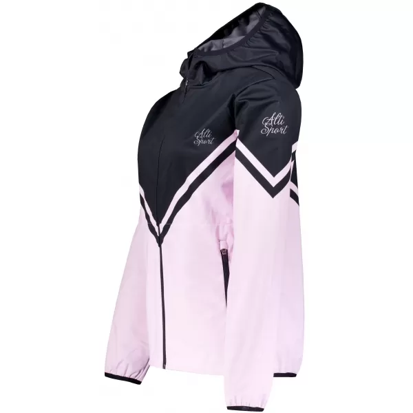  Jachetă softshell premium pentru femei ALTISPORT VOJ/ALW101JACK01 NEGRU ROZ 