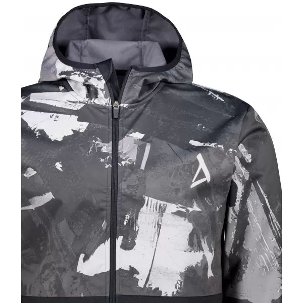  Jachetă softshell premium pentru bărbați ALTISPORT VOJ/ALM125JACK01 MASCA/NEGRU 