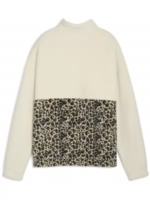 Hanorac de dama PUMA ESS GRAPHIC ANIMAL CREW 688083-87 ZAPADA ALPINA