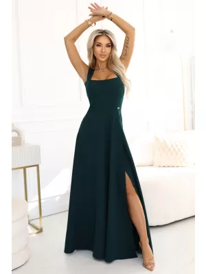Rochie NUMOCO 633-2 VERDE STICLA