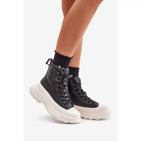  Adidași de damă BIG STAR OO274A599 BLACK Pantofi Big Star 