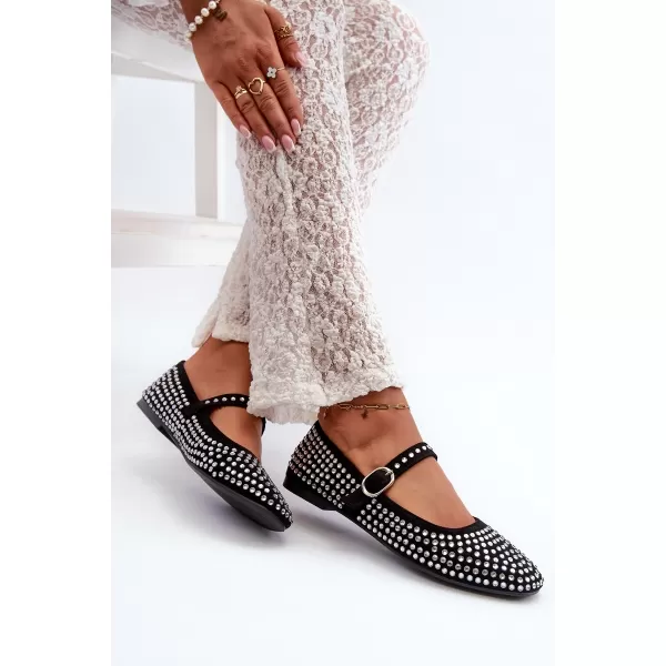  Pantofi de dama BOTO TINARA 32779 NEGRU 