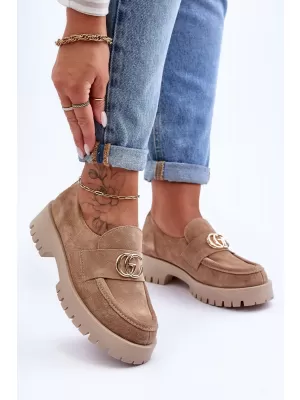 Pantofi de dama LAURA MESSI ROSEFALLS CAPPUCCINO