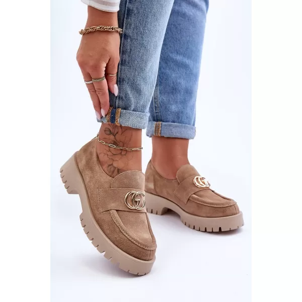  Pantofi de dama LAURA MESSI ROSEFALLS CAPPUCCINO 