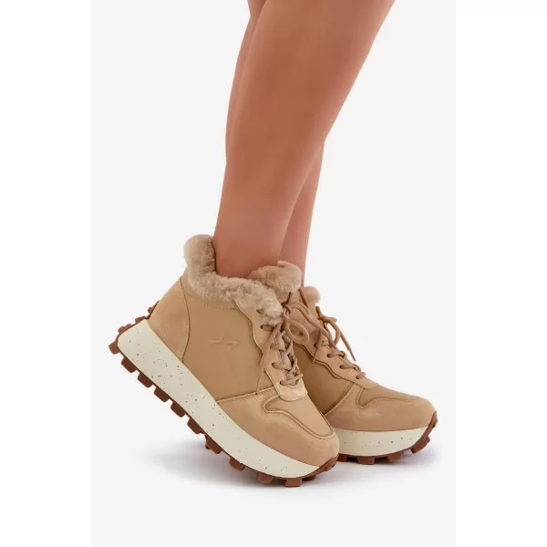  Pantofi dama BIG STAR OO274A330 BEI Pantofi Big Star 