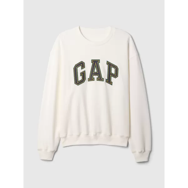  Hanorac pentru bărbați GAP LOGO CREW SWEATSHIRT 616625-01 NOU ALB 