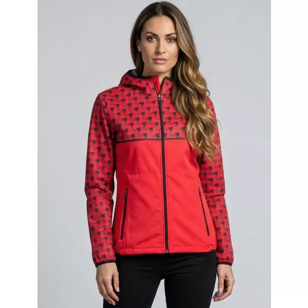  Jachetă softshell premium pentru femei ALTISPORT VOJ/ALW048JACK01 ROŞU 