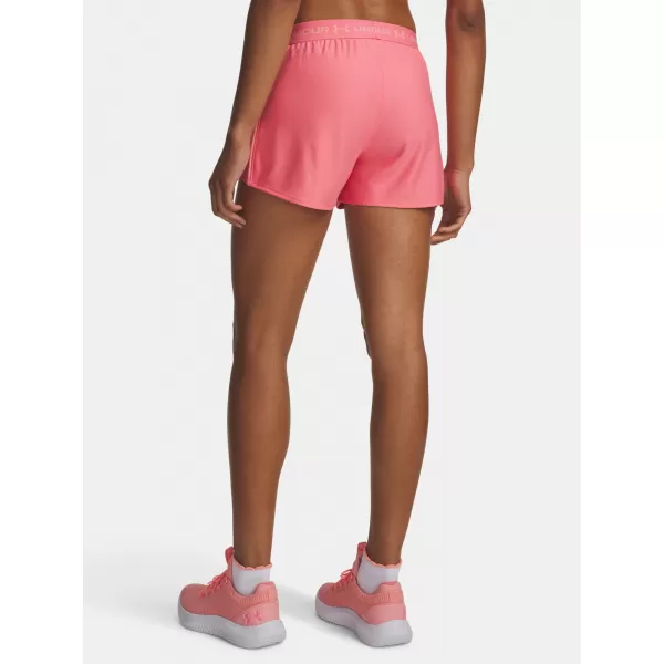  Pantaloni scurți de damă UNDER ARMOUR TECH PLAY UP SHORTS 1389882-600 ROZ 