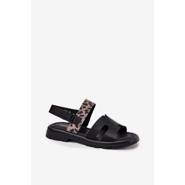  Sandale de dama VINCEZA 66780 NEGRU 