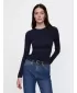Tricou pentru femei GAP CREW LONGSLEEVE TEE 544344-09 UNIFORMA MARINEI