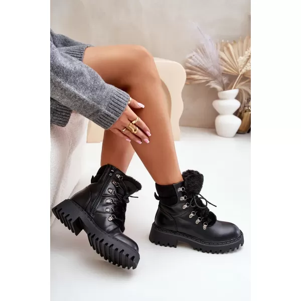  Pantofi de dama BOTO WILLATTA 34771 NEGRU 