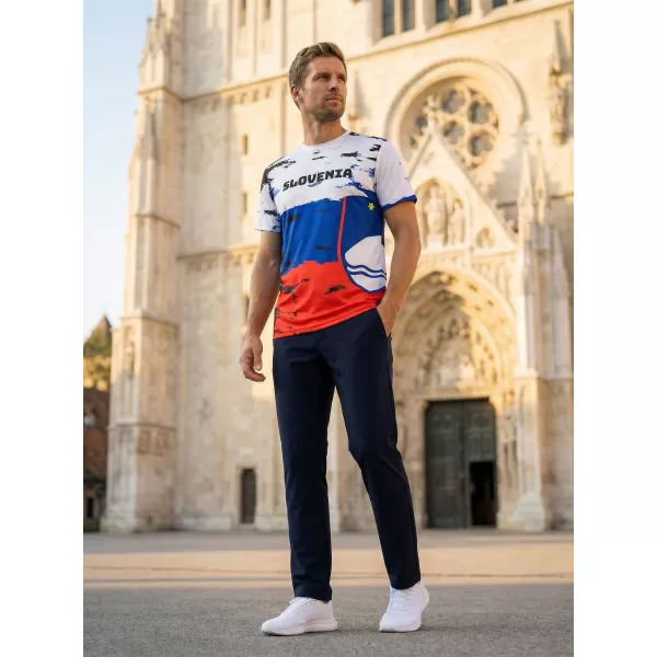  Tricou premium pentru bărbați ALTISPORT VOJ/ALM036SI/TR01 SLOVENIA 