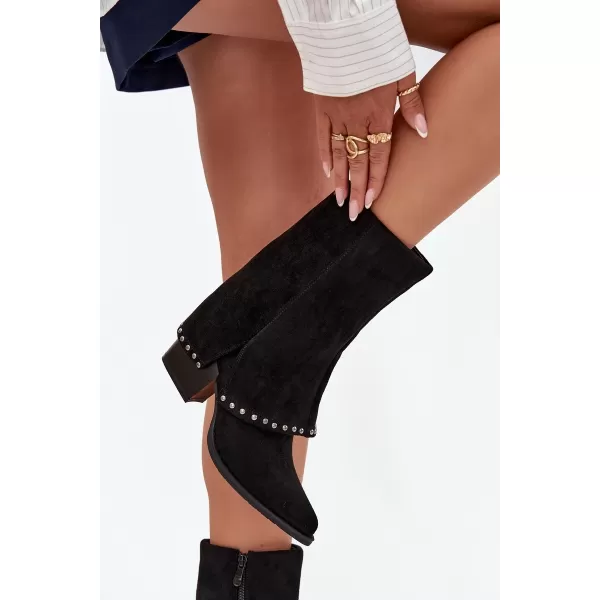  Pantofi de dama VINCEZA 16516 NEGRU 