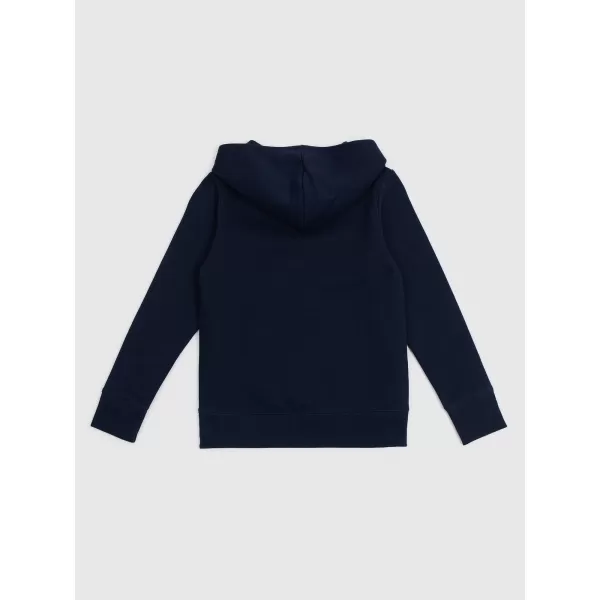  Hanorac pentru copii GAP PULLOVER LOGO HOODIE 849381-10 GALAXIE ALBASTRĂ 