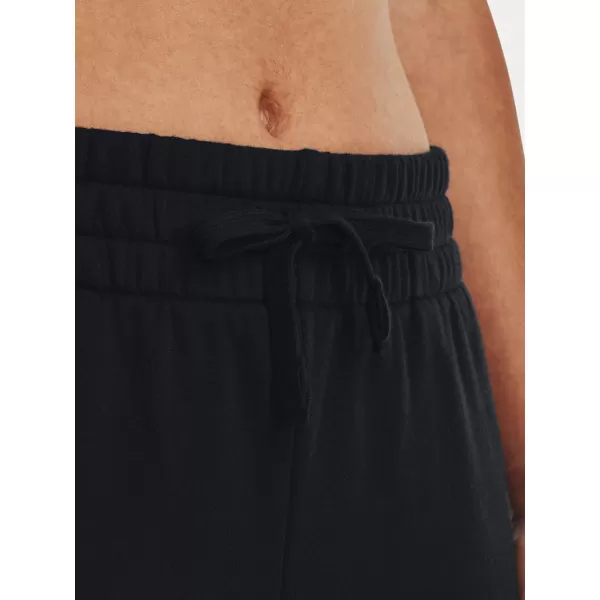  Pantaloni sport de damă UNDER ARMOUR RIVAL FLC STRAIGHT PANT 1381847-001 NEGRU 