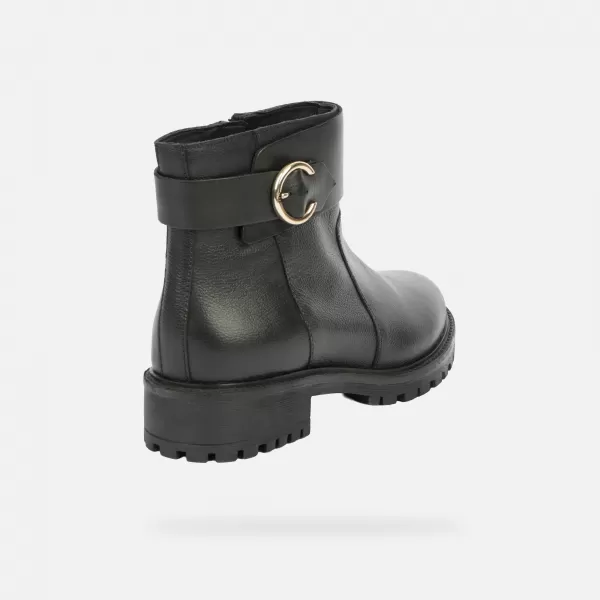  Botine de dama GEOX HOARA G004352 NEGRU 