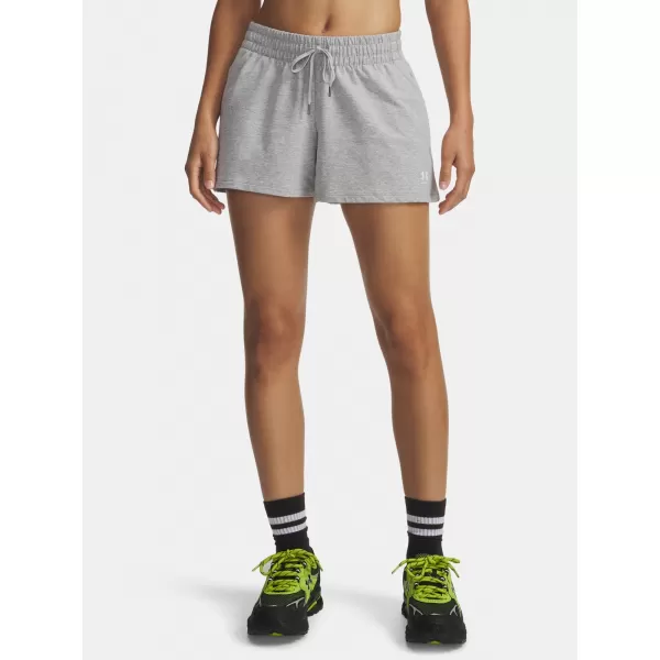 Pantaloni scurți de damă UNDER ARMOUR UA SPORT TERRY SHORT 6011022-011 GRI 
