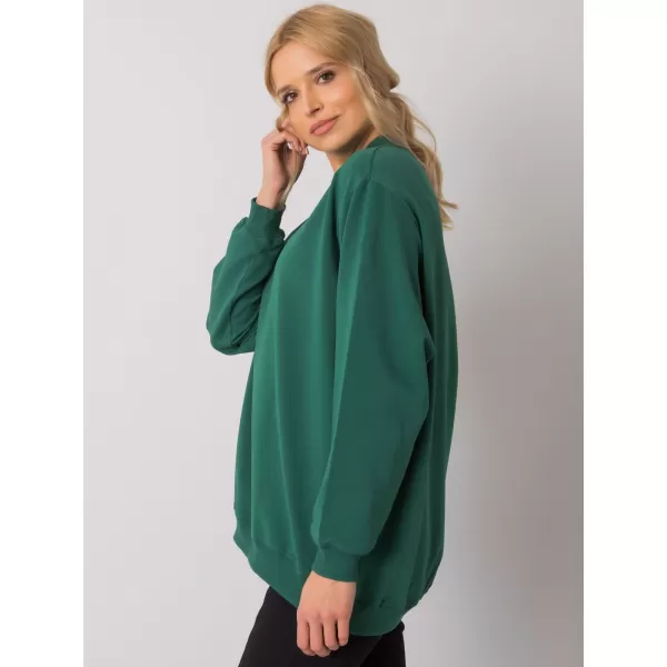  Hanorac de dama BASIC FEEL GOOD RV-BL-5185.90P VERDE ÎNCHIS 