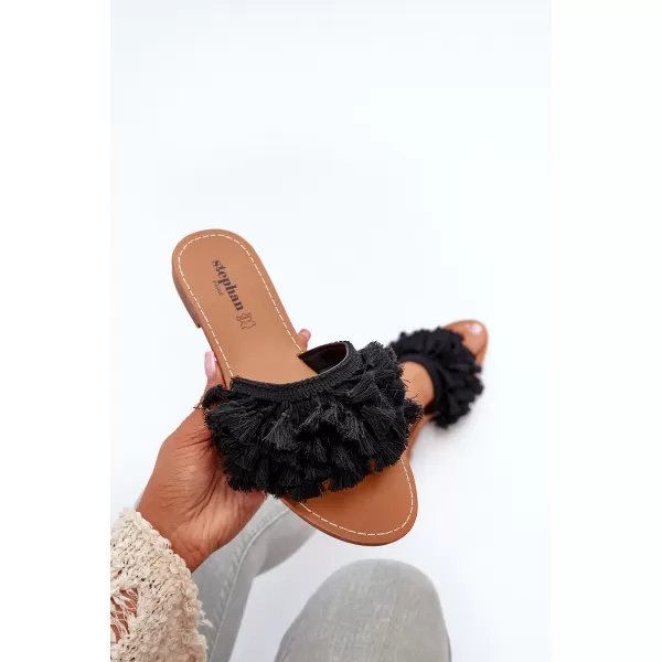  Sandale de dama BOTO RIALLE 31208 NEGRU 