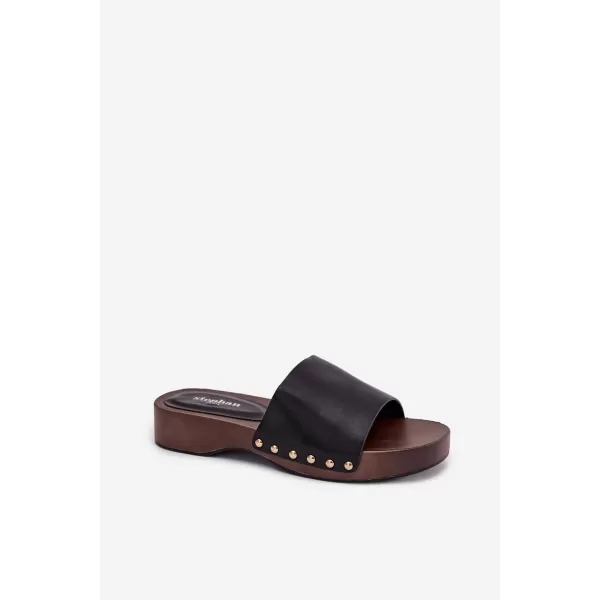  Papuci de damă BOTO TERISSA 41224 NEGRU 
