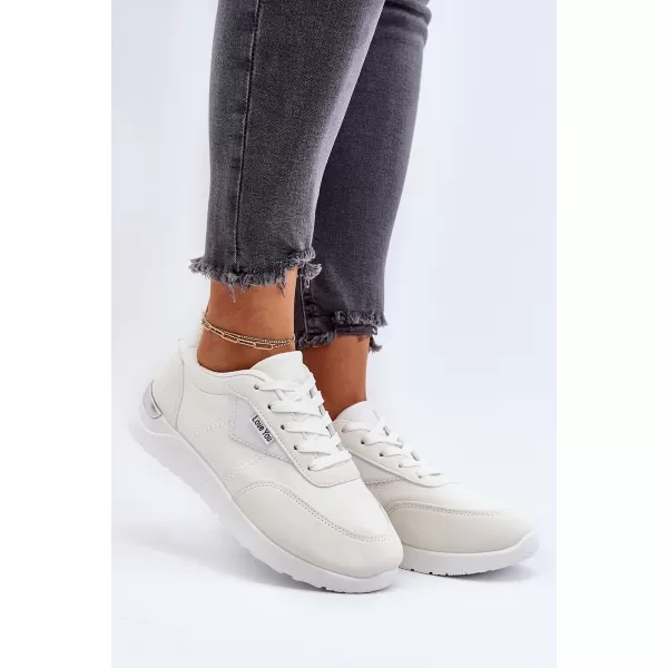  Adidași de damă BOTO VOVELLA 30465 ALB 