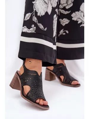 Sandale de dama BOTO TOSINE 36731 NEGRU