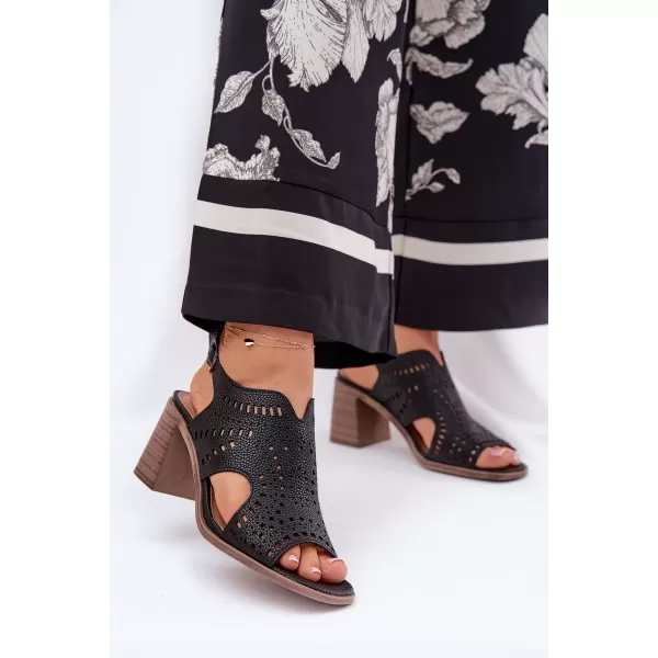  Sandale de dama BOTO TOSINE 36731 NEGRU 