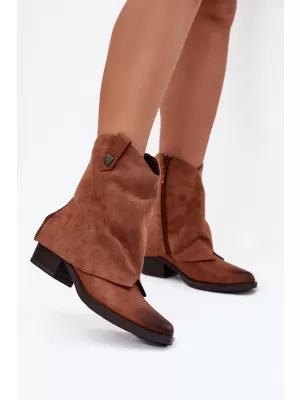 Pantofi de dama cu toc BOTO SYLVETTE 39097 CĂMILĂ