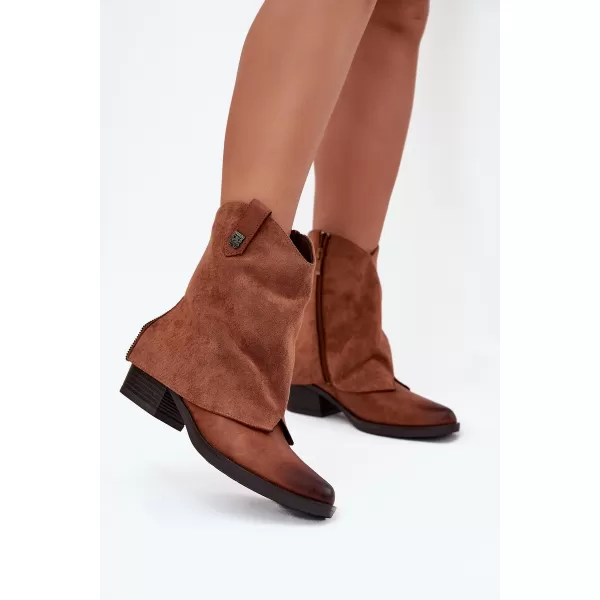  Pantofi de dama cu toc BOTO SYLVETTE 39097 CĂMILĂ 