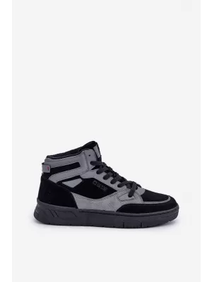 Adidași bărbați BIG STAR OO174303 BLACK Pantofi Big Star