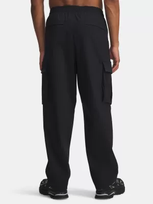 Pantaloni sport pentru bărbați UNDER ARMOUR UNSTPBLE TXTR WOVEN CARGO 6003862-001 NEGRU