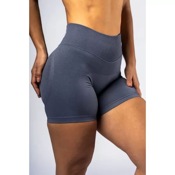  Pantaloni scurți push-up cu talie înaltă POWER 893 GREY Nebbia 