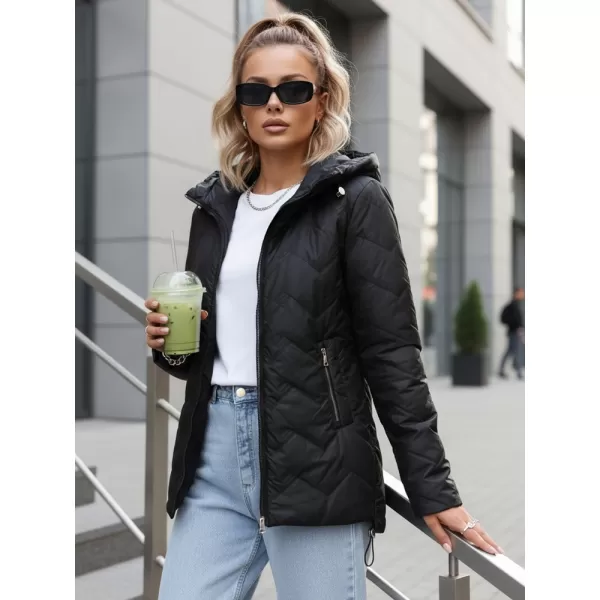  Geaca de dama DSTREET TY5611 NEGRU 