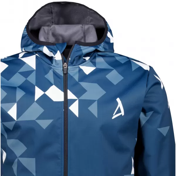  Jachetă softshell premium pentru bărbați ALTISPORT VOJ/ALM108JACK01 BLEUMARIN/ALB 