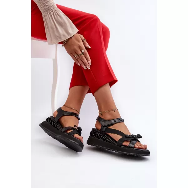  Sandale de dama D&A CR956 NEGRU 